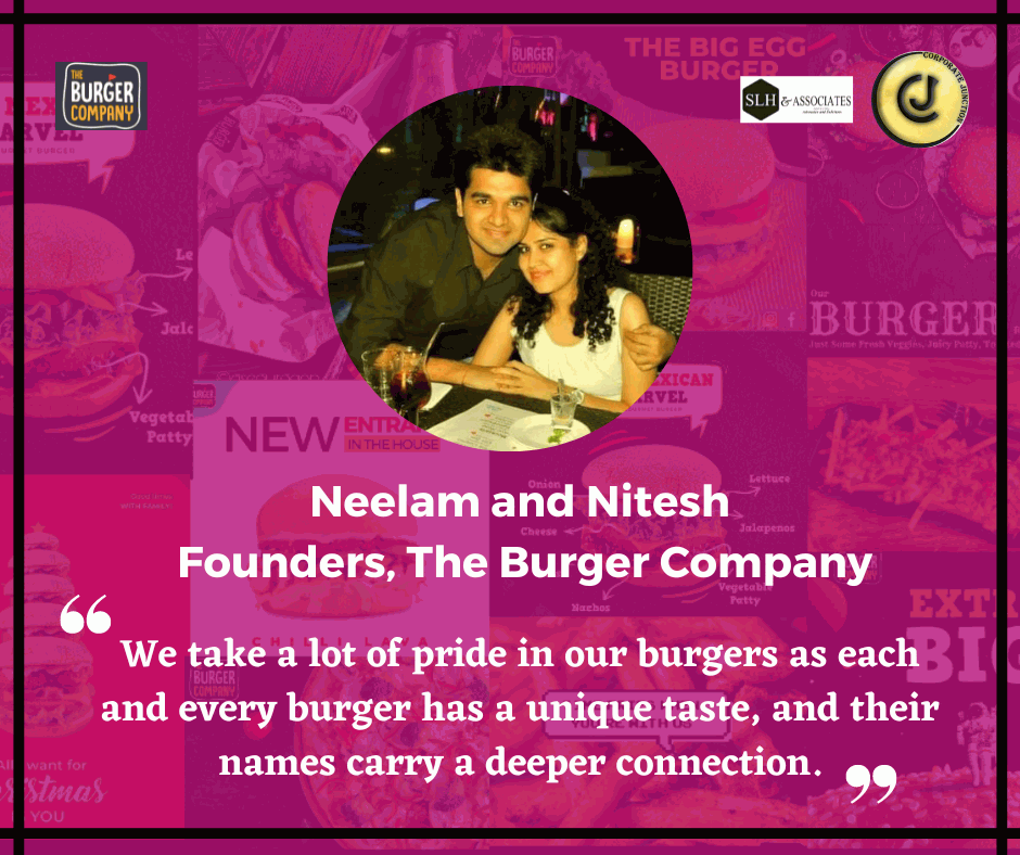 Neelam and Nitesh, Founders, The Burger Company Story
