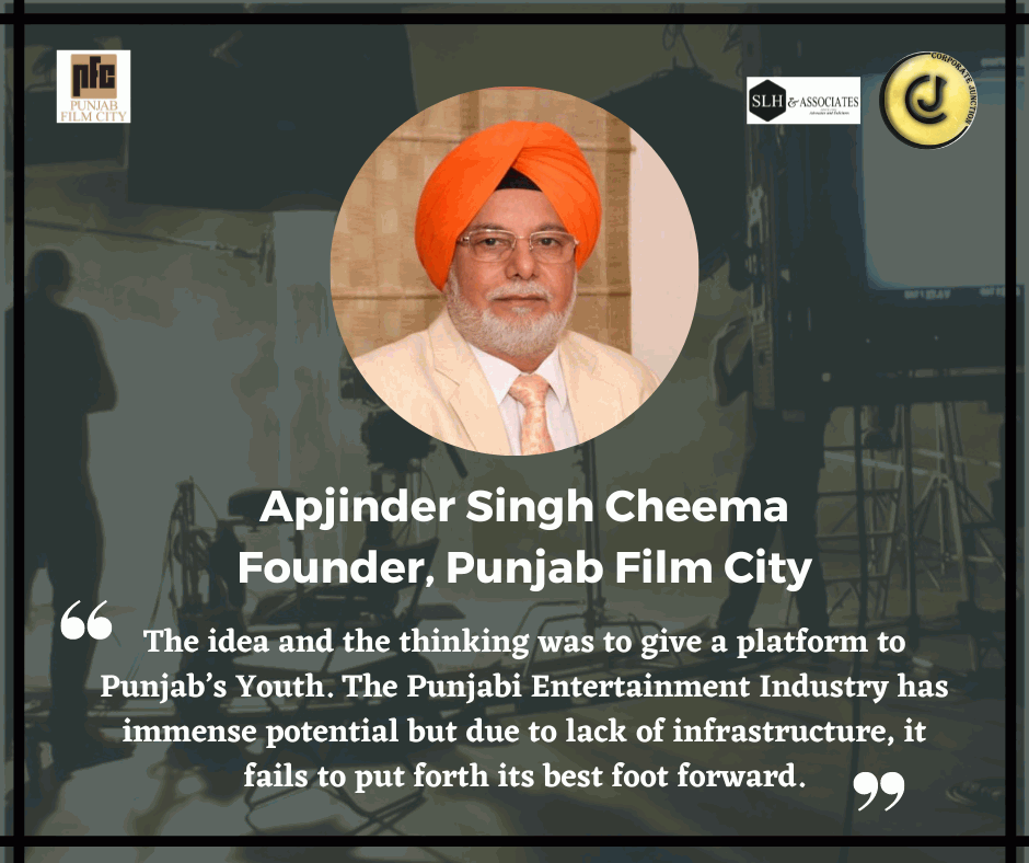 Mr. Apjinder Singh Cheema, Founder of Punjab Film City Story